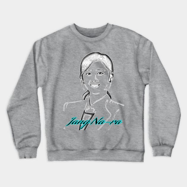 Jang Na-ra Crewneck Sweatshirt by Creativehub